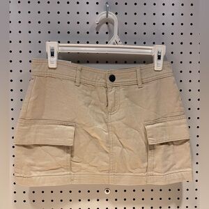 Cotton On Women’s Stone Bobbie Cargo Mini Skirt Size 2